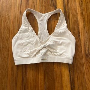 Gymshark Whitney Simmons sports bra in cream/ivory